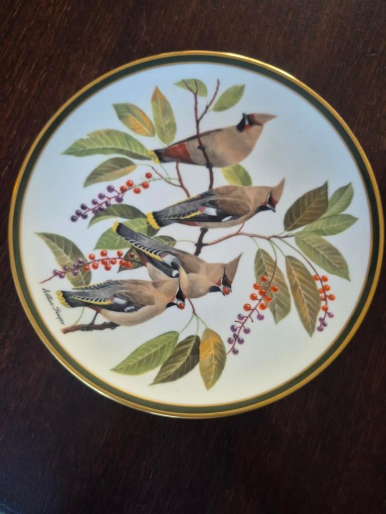Franklin Porcelain 'Songbirds of the World' bord, Antiek en Kunst, Antiek | Porselein, Ophalen