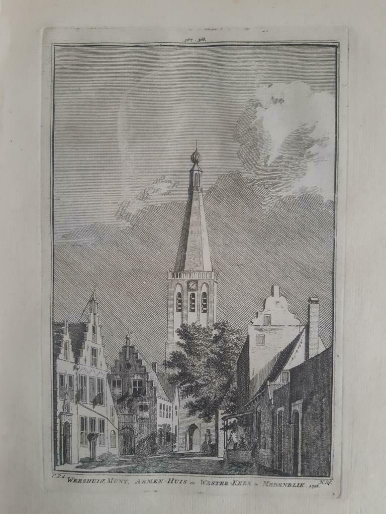 367-368*/ Weeshuis Munt Armenhuis Westerkerk te Medemblik, Ophalen of Verzenden