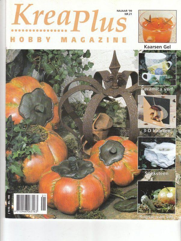 KreaPlus nr.21 1999 [3352]  [BoSpHo], Boeken, Tijdschriften en Kranten, Zo goed als nieuw, Sport en Vrije tijd, Ophalen of Verzenden