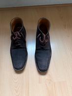 Mooie suède heren schoenen 44 Van Lier bruin, Ophalen of Verzenden, Zo goed als nieuw, Bruin