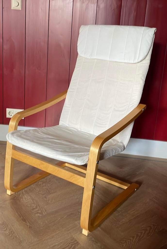 IKEA poäng stoel, Ophalen, Gebruikt, Stof, 50 tot 75 cm