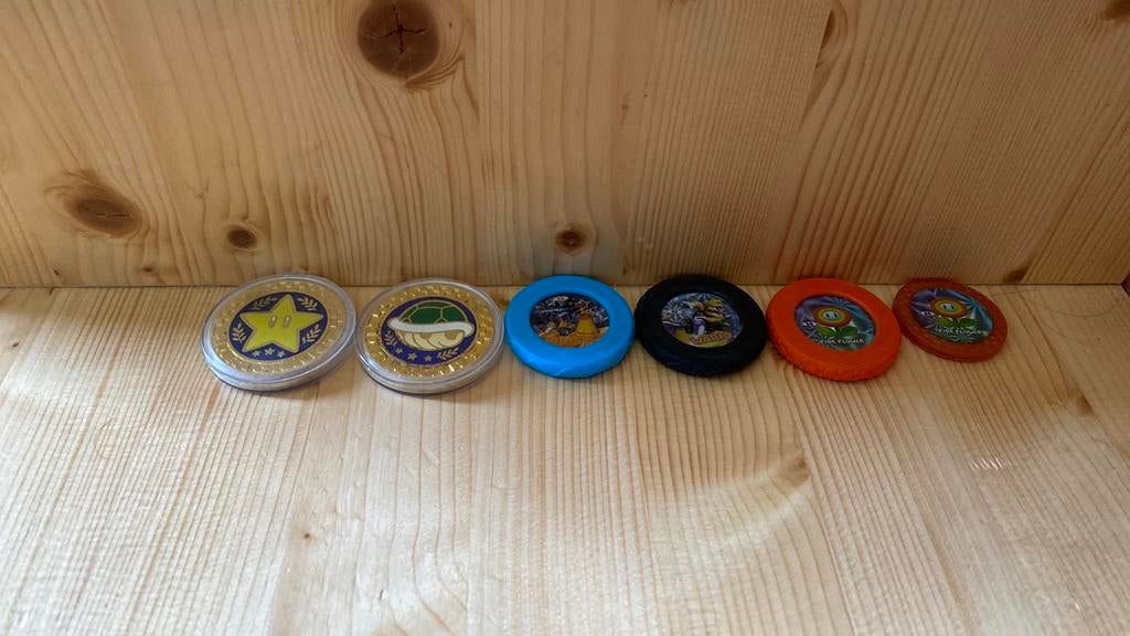 Mario munten, Ophalen of Verzenden, Zo goed als nieuw, Overige onderwerpen