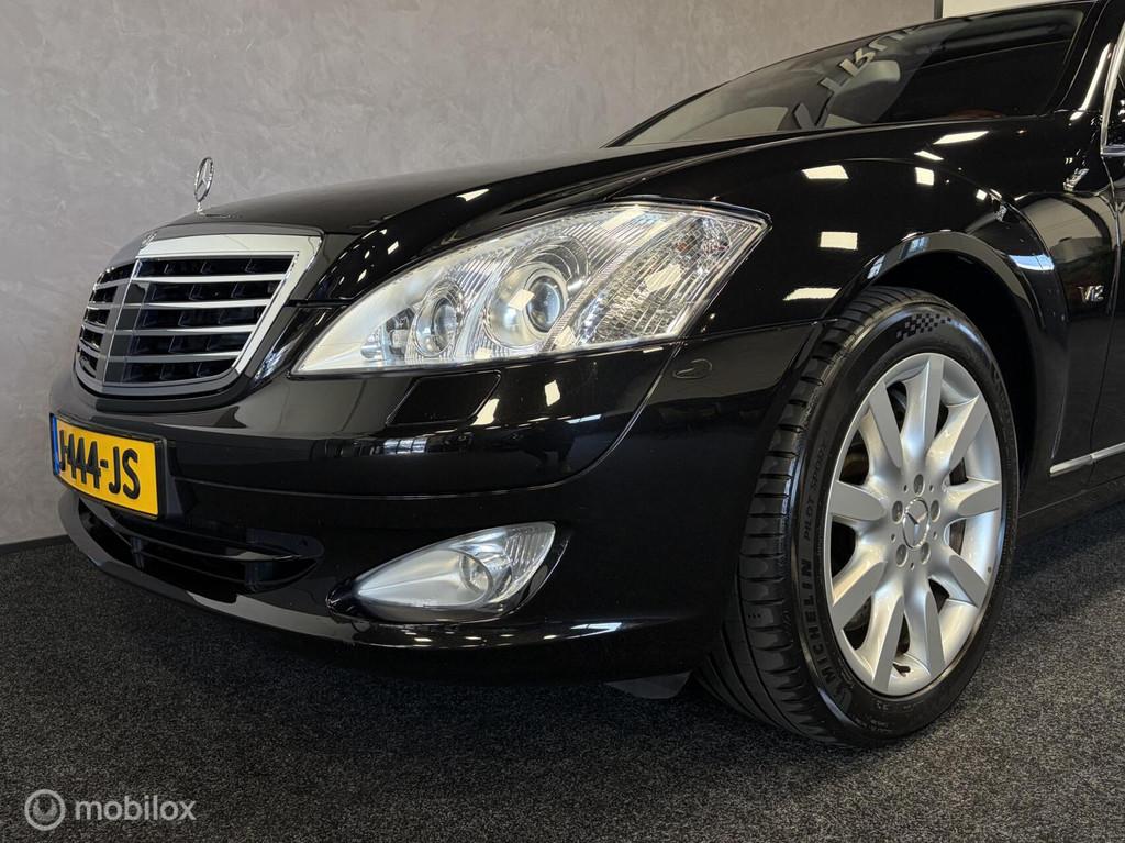 Mercedes S-klasse 600 Lang V12 * ZEER NETTE STAAT *, Automaat, Achterwielaandrijving, Gebruikt, Zwart