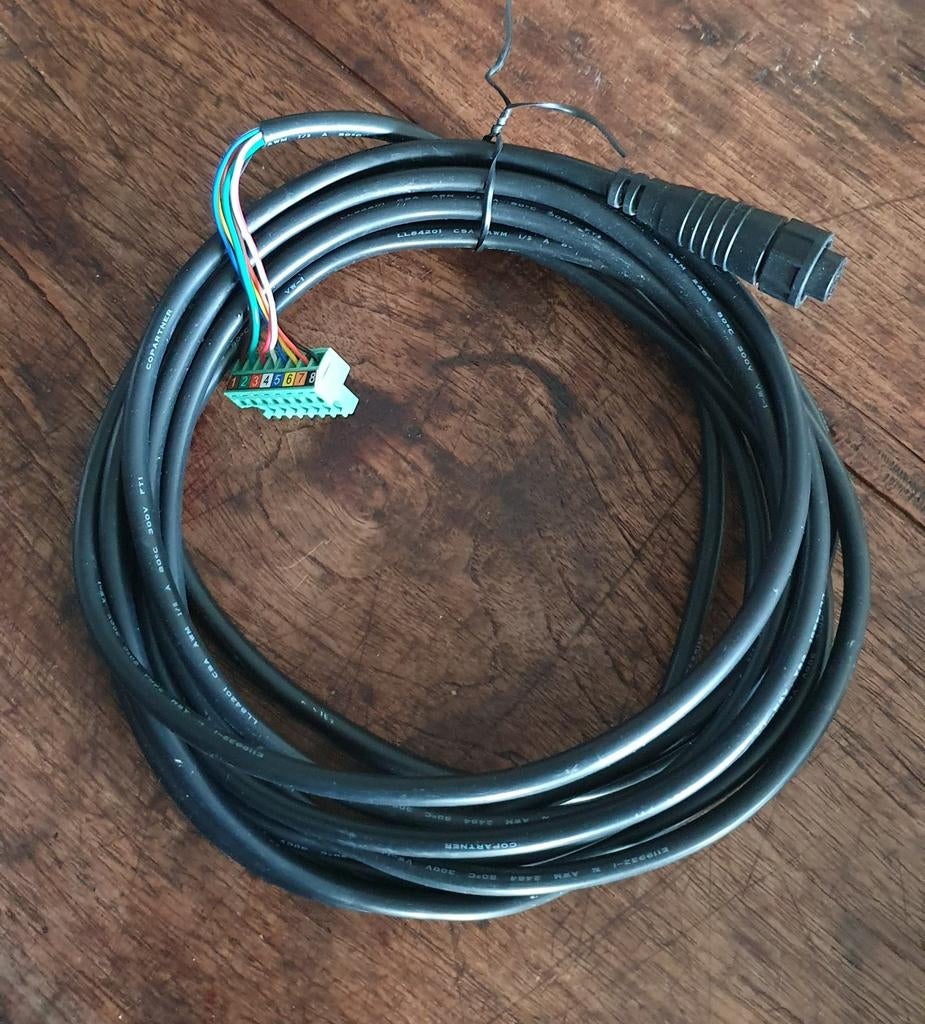NMEA 0183 Kabel 5m - 8 draden met female stekker, Ophalen of Verzenden, Nieuw