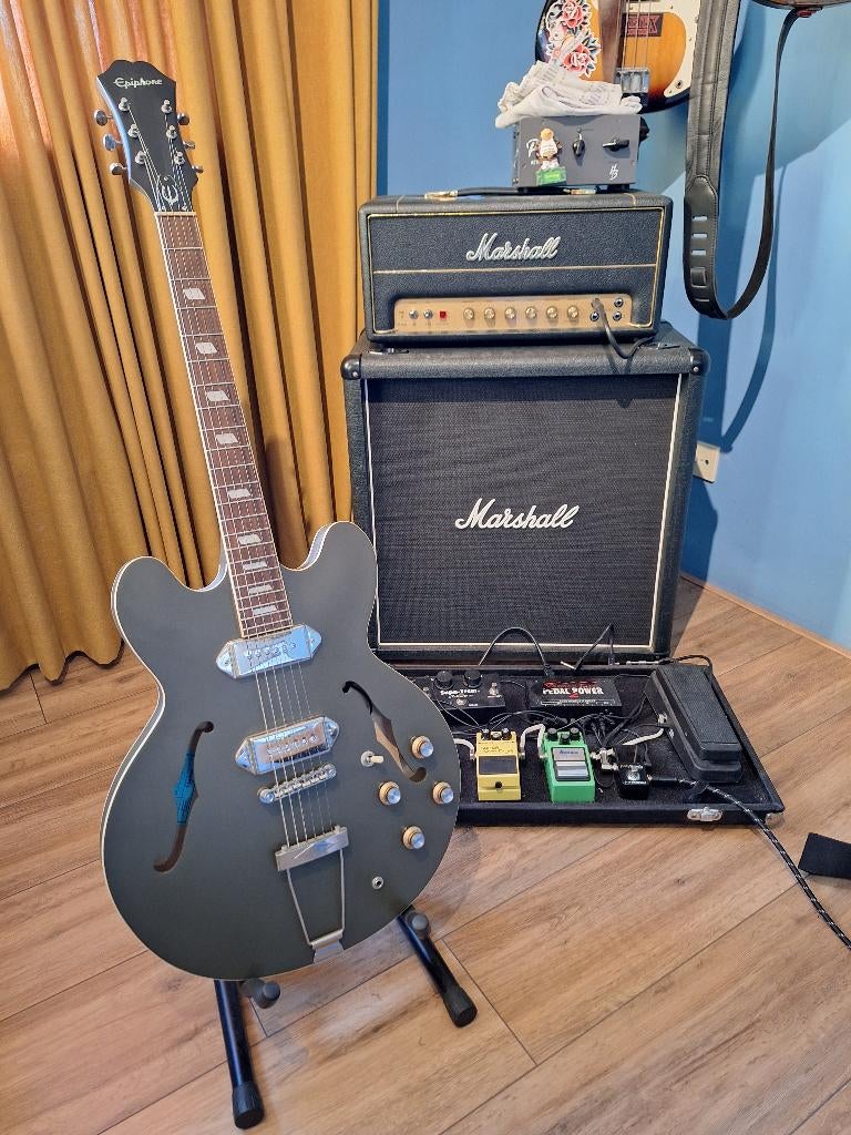 Epiphone Casino, Ophalen, Zo goed als nieuw, Hollow body, Epiphone