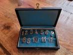 Tafelnummers zilver., Antiek en Kunst, Ophalen of Verzenden, Zilver