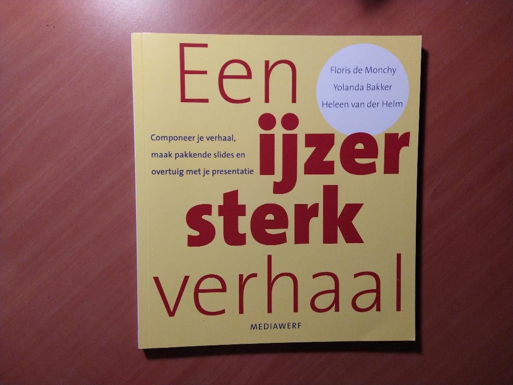 Een ijzersterk verhaal., Boeken, Schoolboeken, Gelezen, Nederlands, Overige niveaus, Ophalen of Verzenden