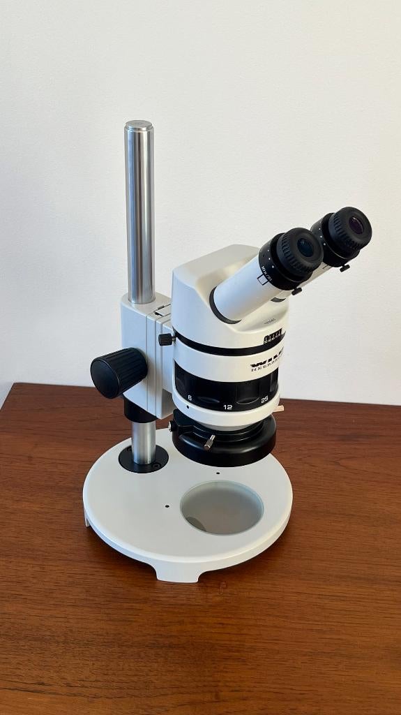 Wild Heerbrugg M5A stereomicroscoop, Audio, Tv en Foto, Optische apparatuur | Microscopen, Ophalen of Verzenden, Minder dan 400x
