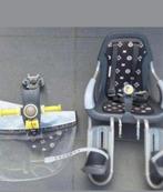 Qibbel kinderzitje voor de fiets met windscherm, Ophalen of Verzenden, Qibbel, Gebruikt, Voetsteuntjes