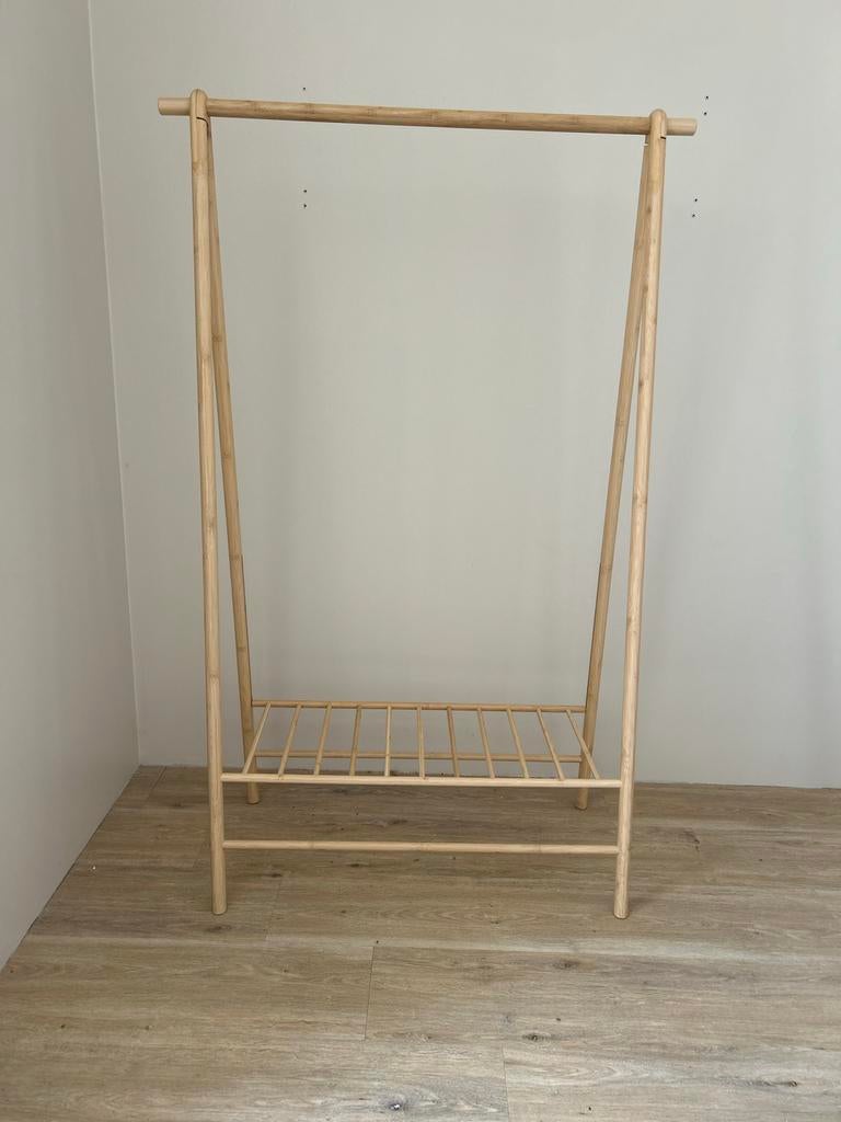 Bamboe kledingrek, Ophalen, ?, ?, Zo goed als nieuw