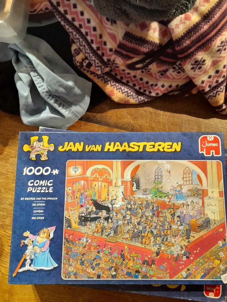 Jan van Haasteren  De opera, Ophalen of Verzenden, 500 t/m 1500 stukjes, Gebruikt, Legpuzzel