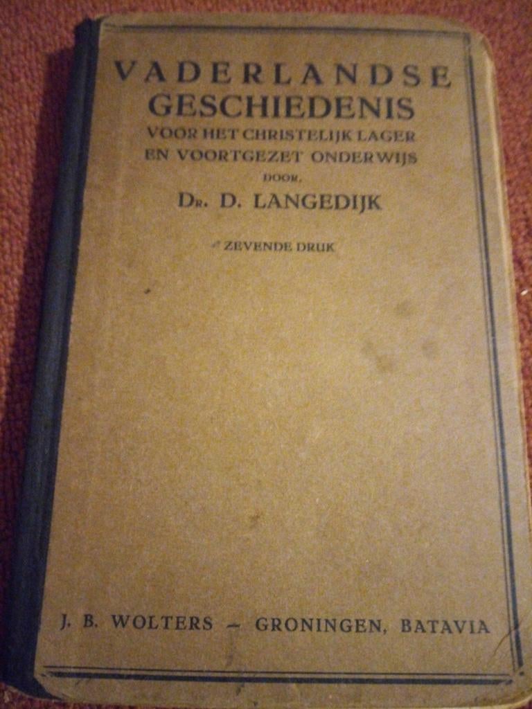 Vaderlandse Geschiedenis - Dr. D. Langedijk, Verzenden