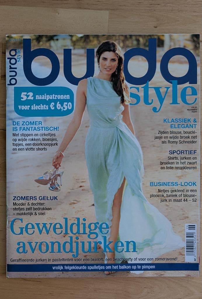 Burda style nr 6 juni 2013 zomer, sportief, catwalk, Ophalen of Verzenden, Gebruikt, Vrouw, Burda