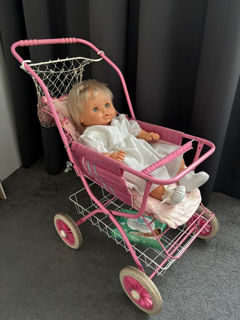 Poppenwagen, Ophalen, Zo goed als nieuw, Babypop