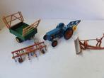 Fordson New Major met werktuigen Britains, Ophalen of Verzenden, Gebruikt, 1:32 tot 1:50