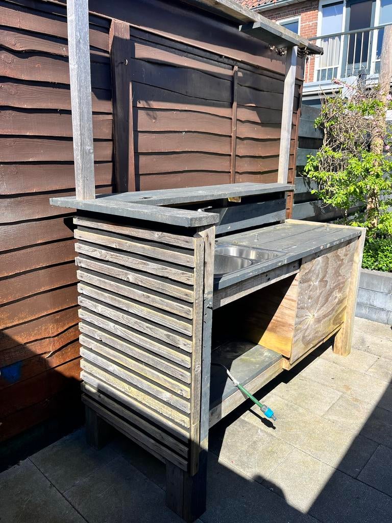 Tuin bar met spoelbak, Ophalen, Gebruikt
