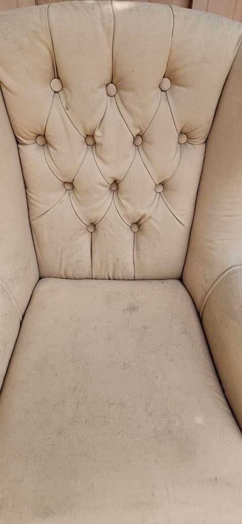 2 fauteuils gratis ophalen, Ophalen, Gebruikt, Stof