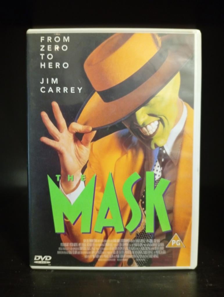 The Mask DVD met Jim Carrey, Alle leeftijden, Ophalen of Verzenden, Zo goed als nieuw, Actiekomedie