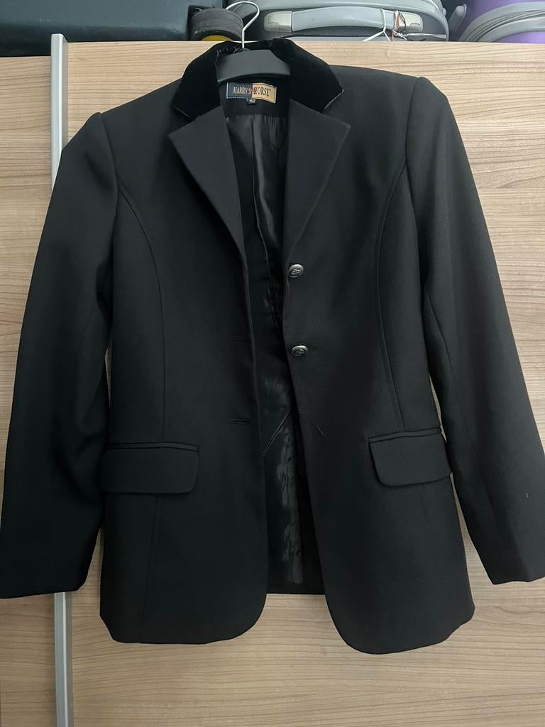 Harrys horse wedstrijd jasje, Ophalen of Verzenden, Gedragen, Maat 46 (S) of kleiner, Zwart