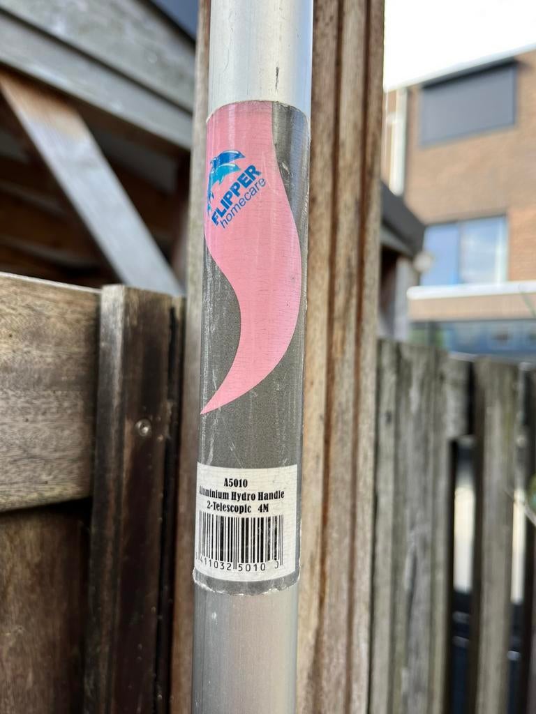 Telescopische wasborstel 2,4 - 4,15 meter, Ophalen, Zo goed als nieuw