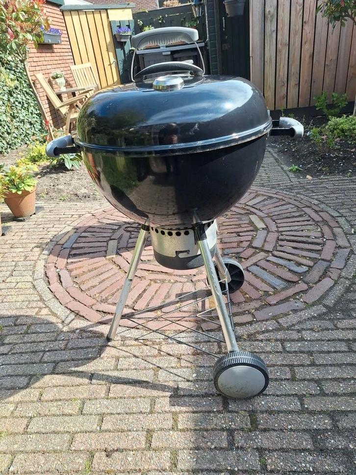 Weber BBQ 47 cm, incl. accessoires, Tuin en Terras, Houtskoolbarbecues, Zo goed als nieuw, Met accessoires, Ophalen of Verzenden