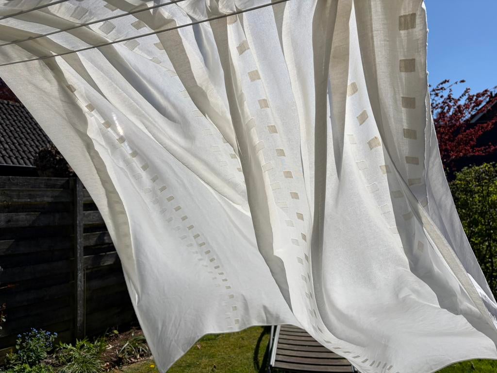 Vitrage, Ophalen, Zo goed als nieuw, 100 tot 150 cm, 150 tot 200 cm