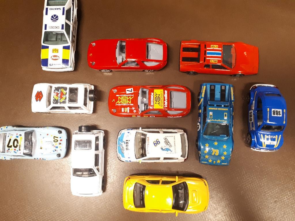 Diverse Burago auto's 1:43 Bburago nette staat partijtje, Ophalen of Verzenden, Zo goed als nieuw, Auto, Overige merken