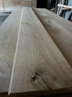 Eiken planken veer en groef te koop 240mm breed 20 mm dikte