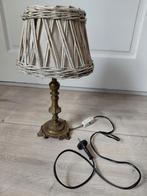 Antiek koperen schemerlamp, Ophalen of Verzenden