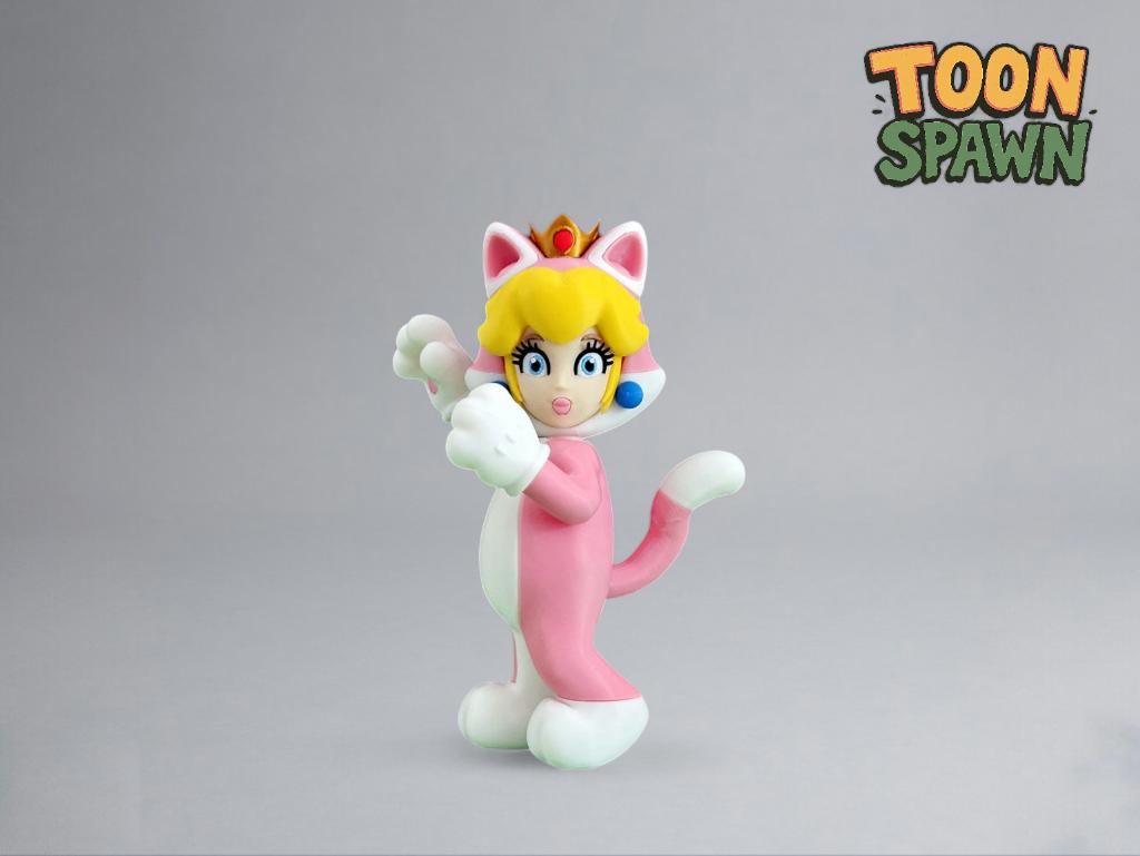 Cat Princess Peach Beeld 16,5cm – Nintendo Cute Mashup, Verzamelen, Beelden en Beeldjes, Ophalen of Verzenden, Nieuw, Fantasy