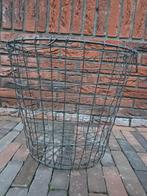 Prachtige vintage antieke grote stalen draadmand €15, Ophalen of Verzenden