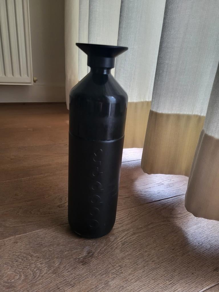 Dopper thermosfles zwart 1L, Ophalen of Verzenden