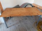 Eettafel grenen, Ophalen, Gebruikt, Rechthoekig, 50 tot 100 cm