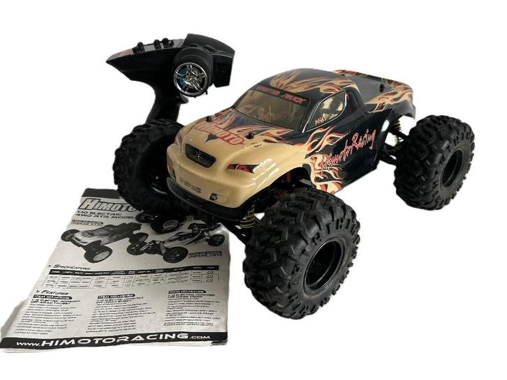 Himoto XT10 4WD 1/10 rc auto, Hobby en Vrije tijd, Modelbouw | Radiografisch | Auto's, Gebruikt, Auto offroad, Elektro, Schaal 1:10