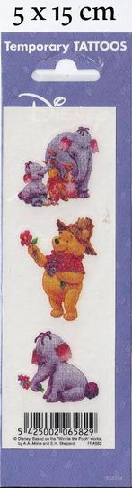 Nr: st30 tattoo sticker winnie the pooh, Ophalen of Verzenden, Zo goed als nieuw, Overige typen