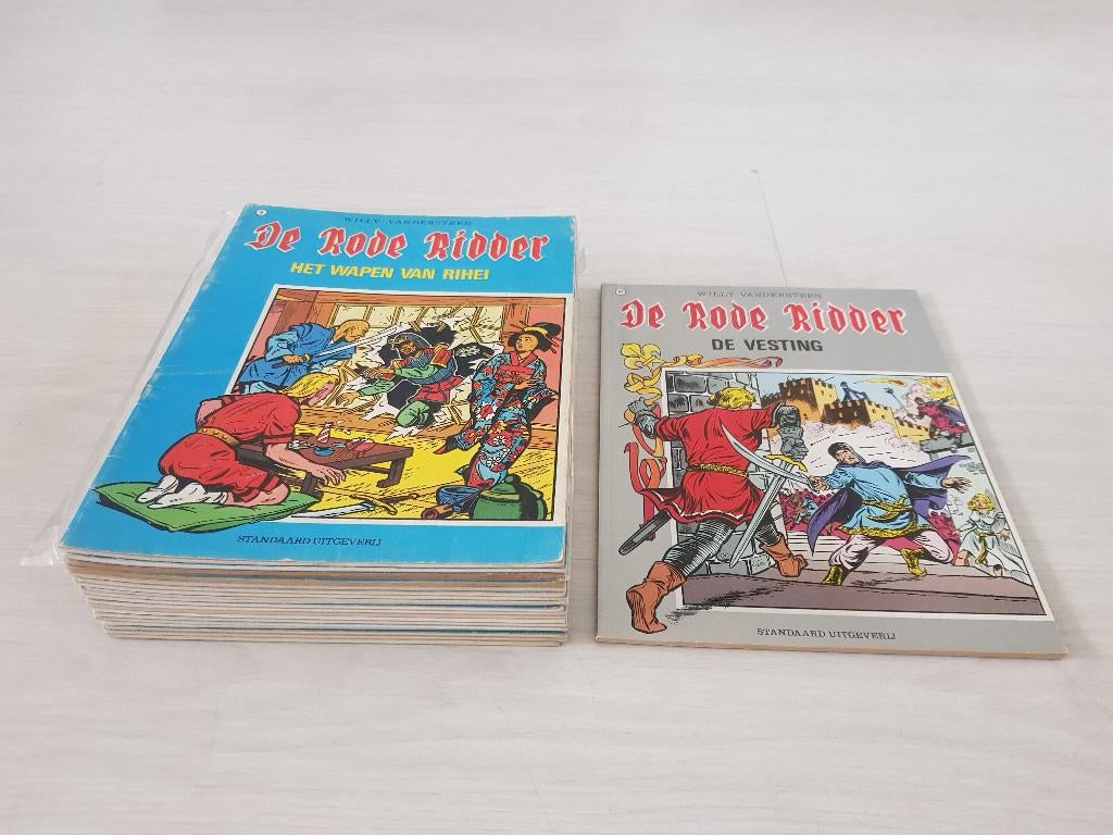 De Rode Ridder, Meerdere stripboeken, Ophalen of Verzenden, Gelezen, Willy Vandersteen