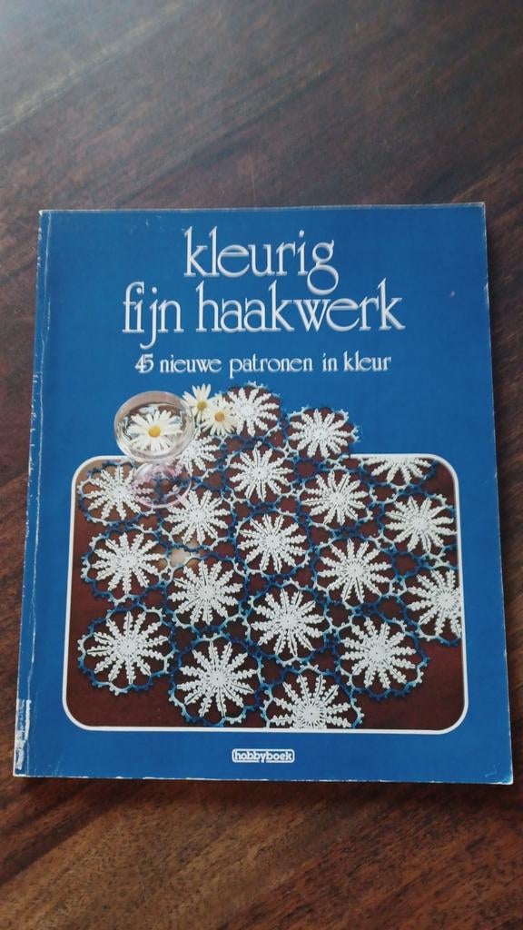 Kleurig fijn haakwerk, Ophalen of Verzenden, Zo goed als nieuw, Haken, Patroon of Boek
