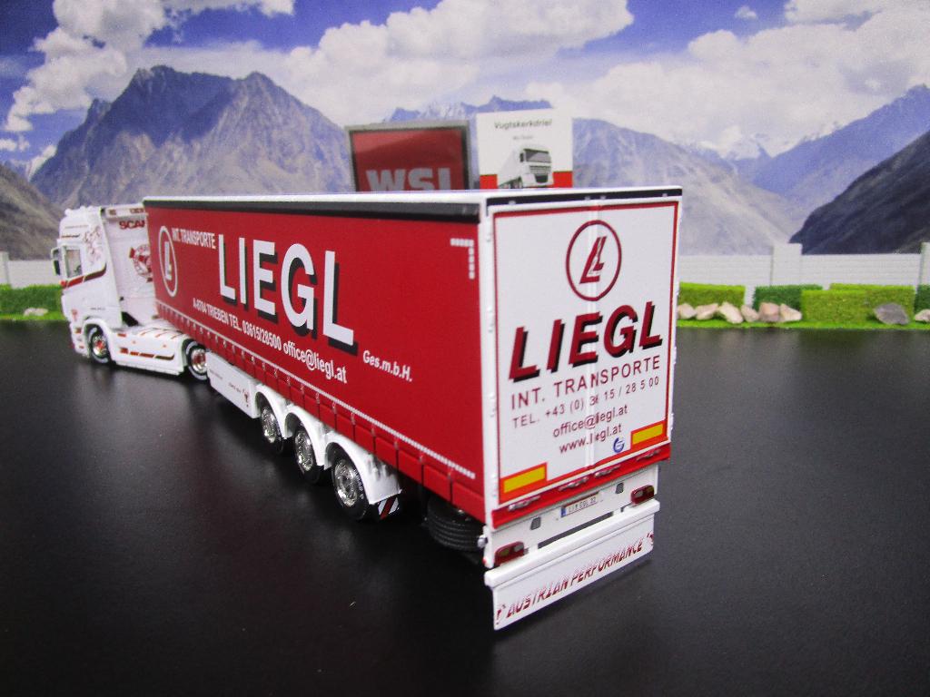 Wsi 01-4788 Scania S Highline CS20H , Liegl Transporte, Ophalen, Nieuw, Bus of Vrachtwagen, Wsi