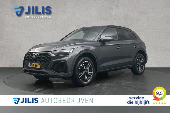 Audi Q5 55 TFSI e S-line | Panoramadak | Rondomzicht camera, Auto's, Audi, Bedrijf, Te koop, Q5, 360° camera, 4x4, ABS, Achteruitrijcamera
