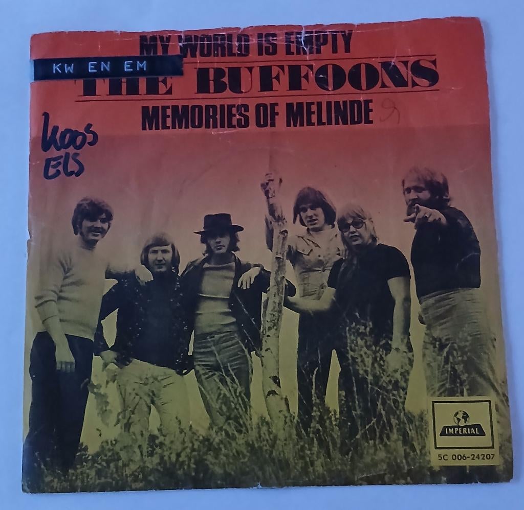 The Buffoons - My world is empty, Cd's en Dvd's, Ophalen of Verzenden, Gebruikt, Pop, Single