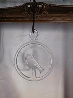 Glazen Raamhanger met Vogel - Decoratieve Ophanging, Huis en Inrichting, Woonaccessoires | Overige, Ophalen of Verzenden, Gebruikt