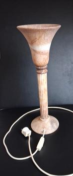 Spaanse Albast Tafellamp Van Santa Rita Jaren 70, Ophalen, Zo goed als nieuw, Overige materialen, Minder dan 50 cm