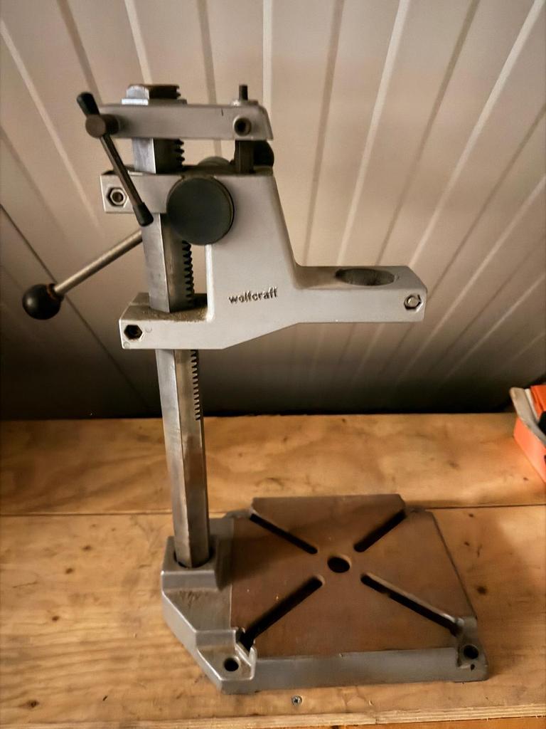 Wolfcraft Boorkolom - Gebruikt maar in goede staat, Ophalen, Gebruikt, Kolomboormachine