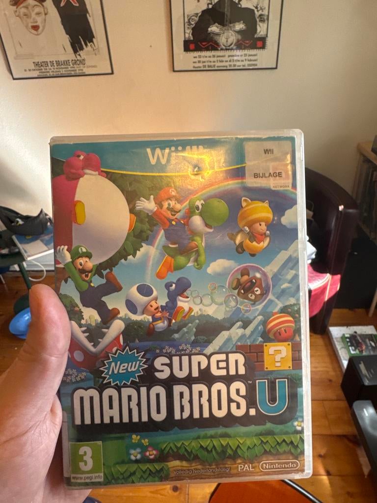 New Super Mario Bros. U - Wii U, Spelcomputers en Games, Games | Nintendo Wii U, Gebruikt, Eén computer, Ophalen of Verzenden