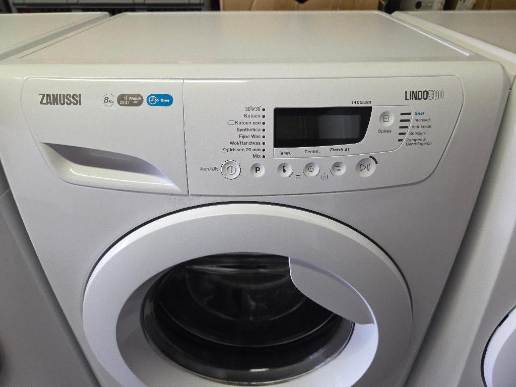wasmachine - Zanussi - 8kg, Witgoed en Apparatuur, Wasmachines, Ophalen, 8 tot 10 kg, Refurbished, Handwasprogramma
