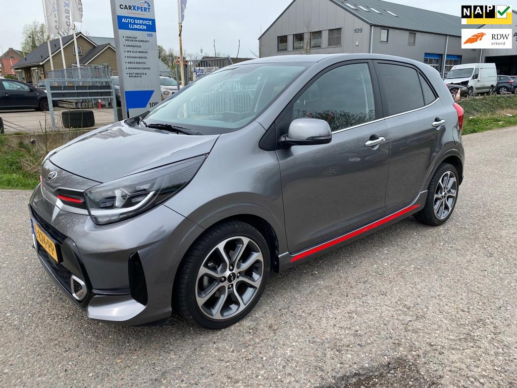 Kia Picanto 1.0 T-GDi GT-Line 5p, Auto's, Kia, Bedrijf, Te koop, Picanto, ABS, Achteruitrijcamera, Adaptive Cruise Control, Airbags