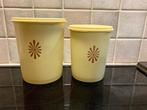 2 voorraadbussen van Tupperware, Ophalen of Verzenden, Nieuw, Geel, Overige typen