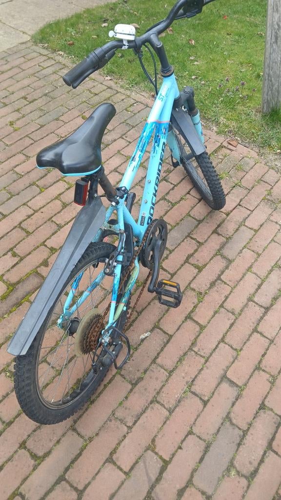 Decatlon mountainbike blauw kinderen 5-6 jaar, Ophalen of Verzenden, Gebruikt, Heren, Overige merken