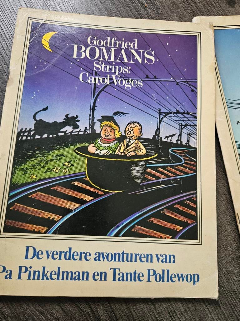 Godfried Bomans Strips: Carol Voges - 2 stripboeken, Ophalen of Verzenden