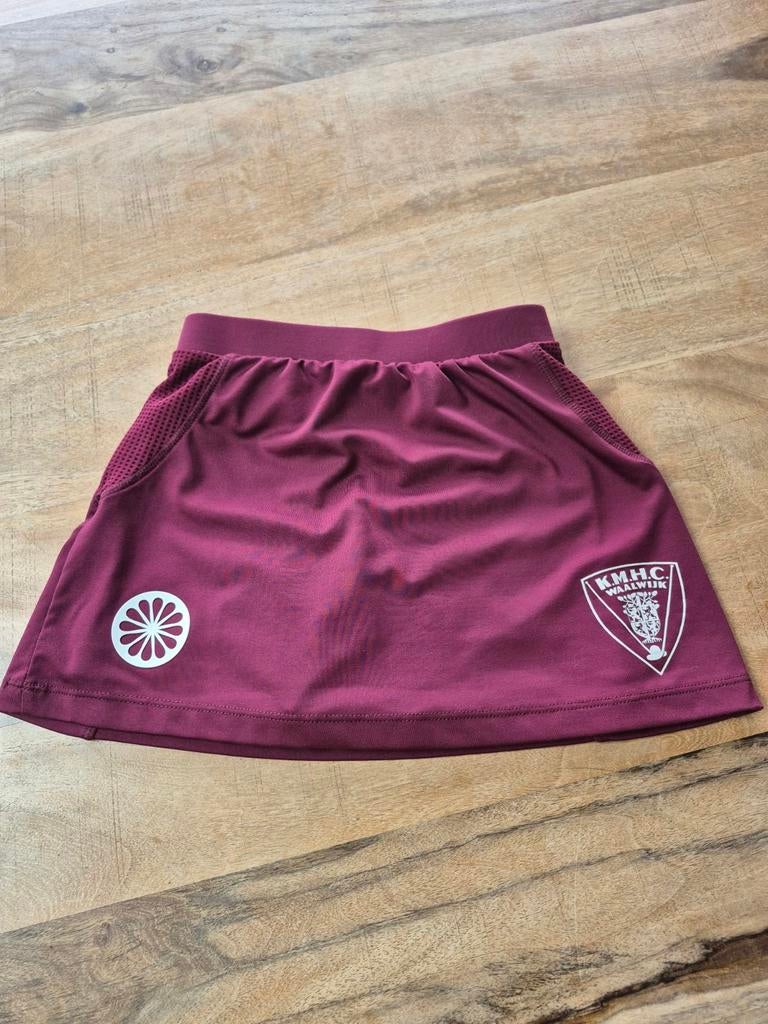 Hockeyrokje KMHC Waalwijk maat 128, Sport en Fitness, Ophalen of Verzenden, Gebruikt, Kleding
